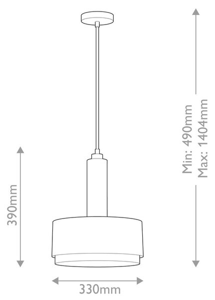 Hinkley lighting modern függeszték cedric fekete opál elshk-cedric-p-m-bk