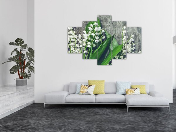 A gyöngyvirág képe (150x105 cm)