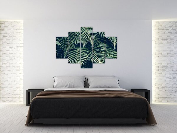 A páfrány levelek képe (150x105 cm)