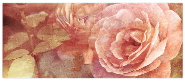 Rózsák képe (120x50 cm)