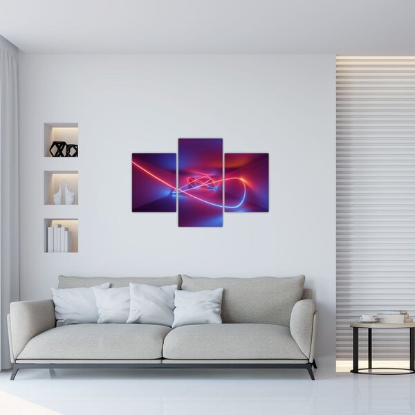 A modern absztrakció képe (90x60 cm)