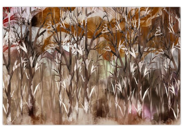 Kép - Fák (90x60 cm)