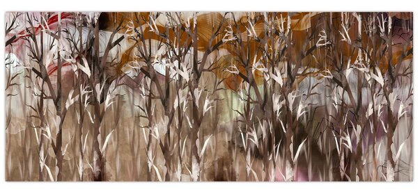 Kép - Fák (120x50 cm)