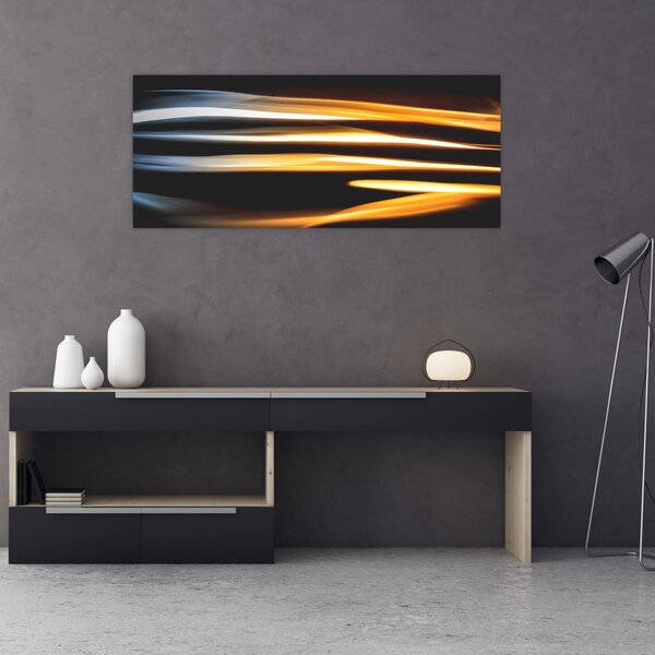 Fekete kép (120x50 cm)