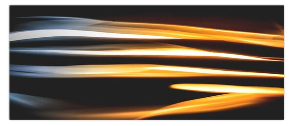 Fekete kép (120x50 cm)