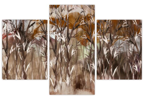 Kép - Fák (90x60 cm)