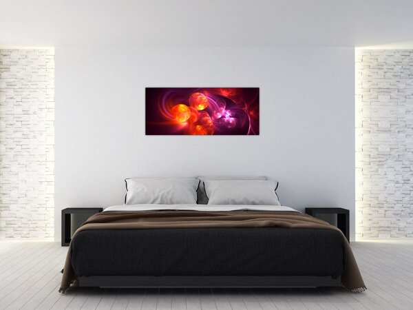 Modern absztrakció képe (120x50 cm)