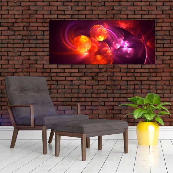 Modern absztrakció képe (120x50 cm)