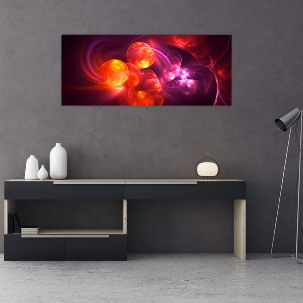 Modern absztrakció képe (120x50 cm)