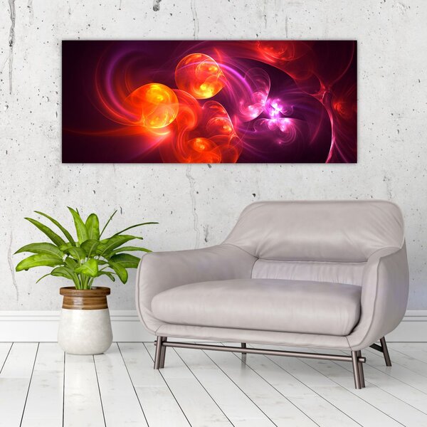 Modern absztrakció képe (120x50 cm)