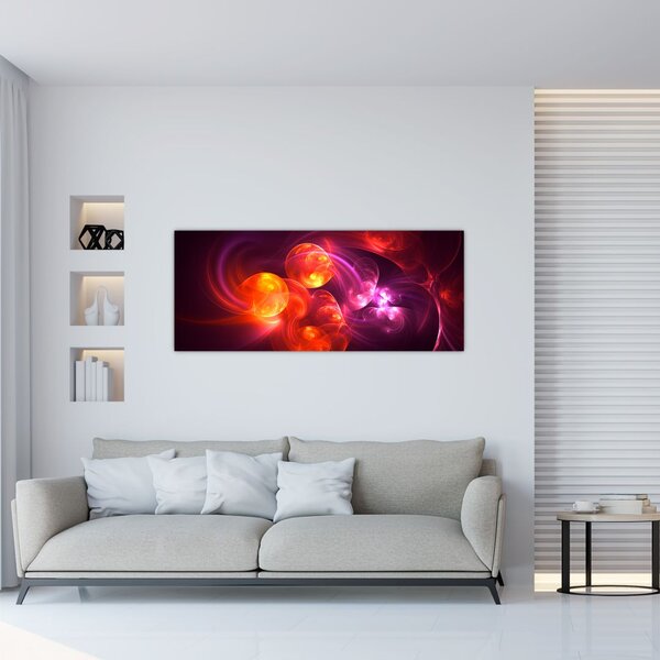 Modern absztrakció képe (120x50 cm)