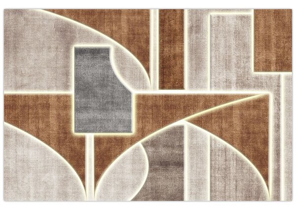 Kép - Alakzatok (90x60 cm)
