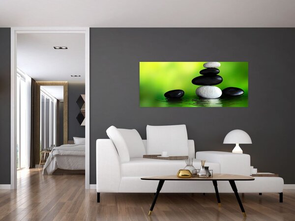 Kép - Kövek a kikapcsolódásra (120x50 cm)