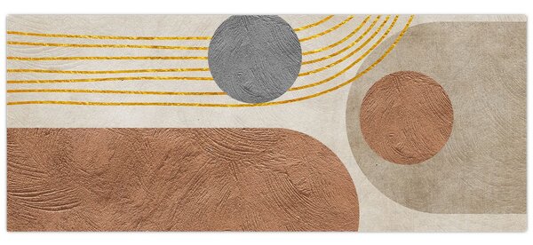 Kép - Modern kollázs (120x50 cm)