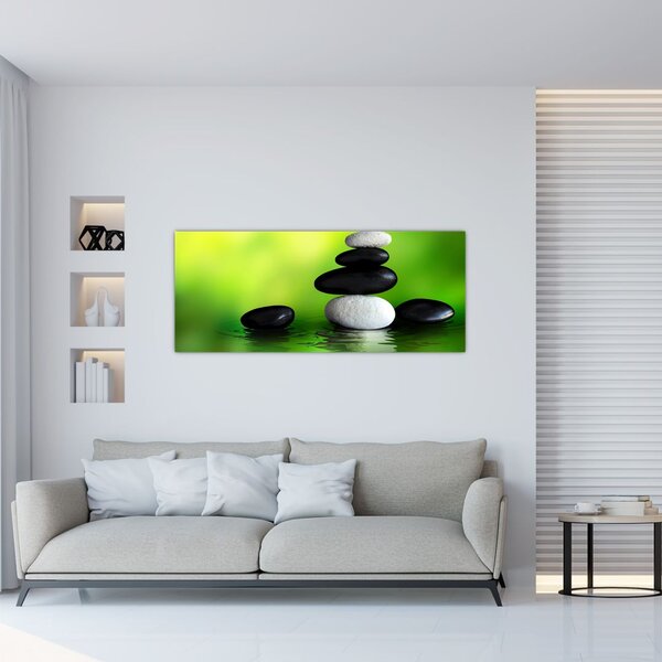 Kép - Kövek a kikapcsolódásra (120x50 cm)