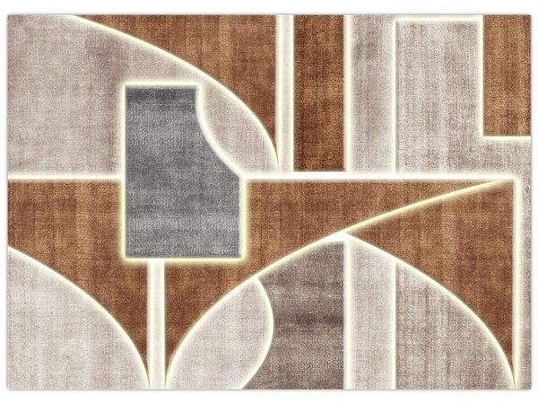 Kép - Alakzatok (70x50 cm)