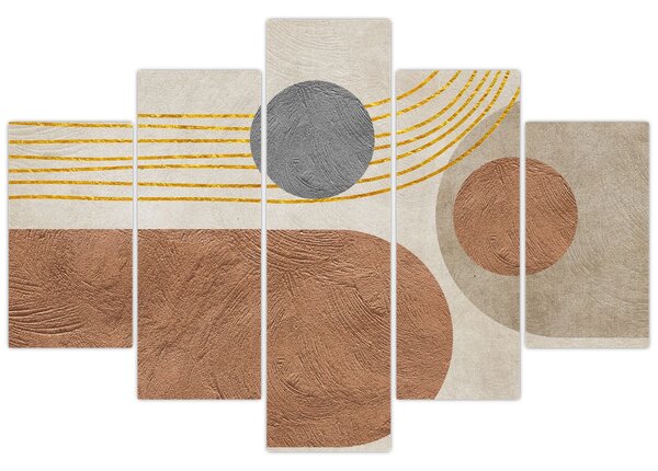 Kép - Modern kollázs (150x105 cm)