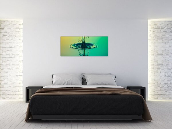 Vízcseppek képe (120x50 cm)