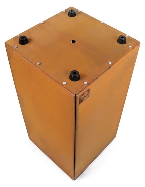 G21 Corten Square virágláda, 40 x 80 x 40 cm