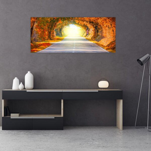 Kép - kapu a fák koronájából (120x50 cm)
