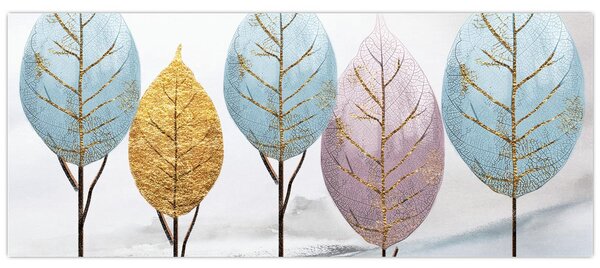 Kép - Dizájnos fák (120x50 cm)