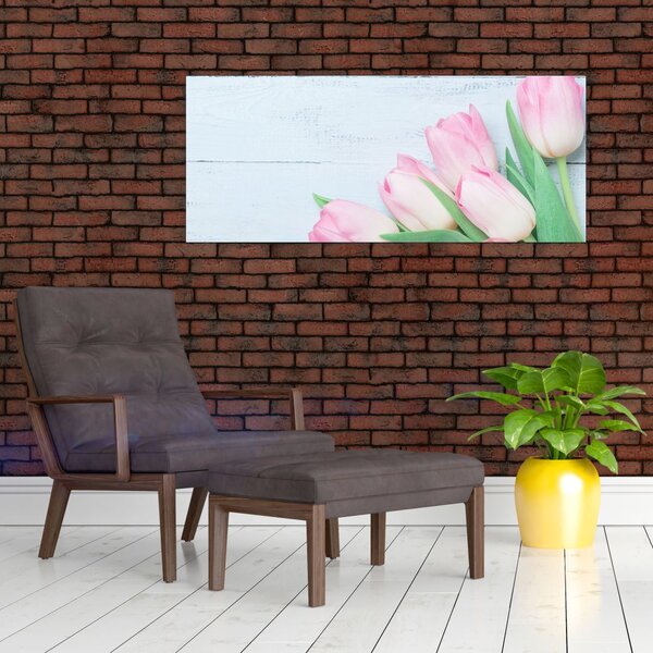 Kép - tulipán csokor (120x50 cm)