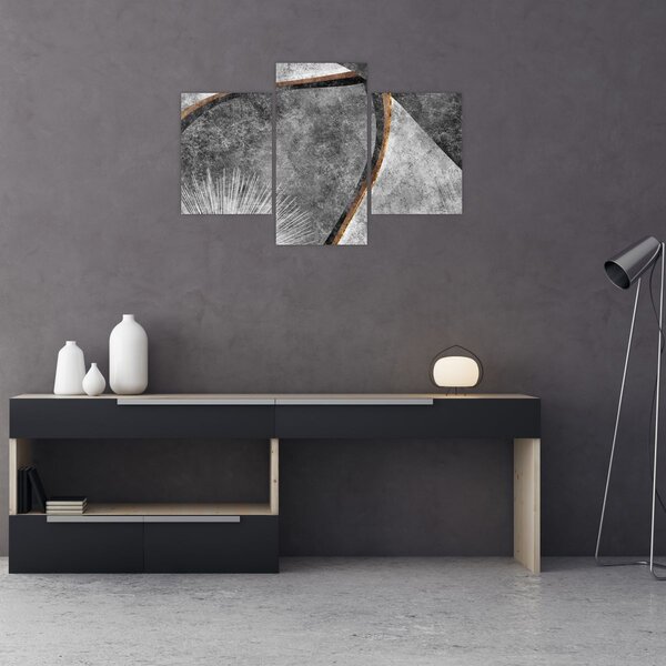 Kép - Absztrakció a betonban (90x60 cm)