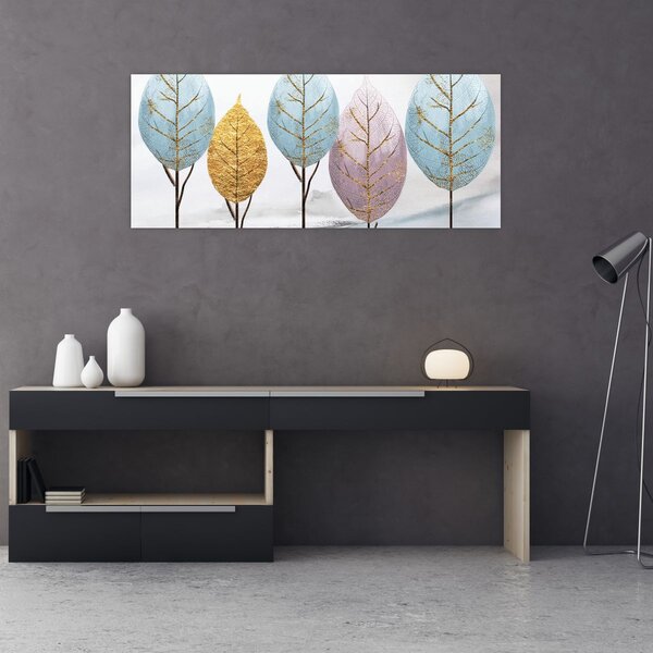 Kép - Dizájnos fák (120x50 cm)