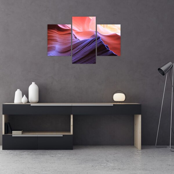 Kép - színes homok (90x60 cm)