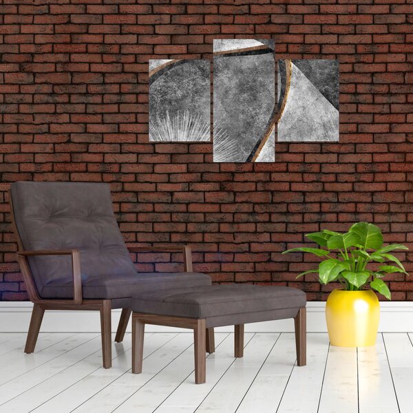 Kép - Absztrakció a betonban (90x60 cm)
