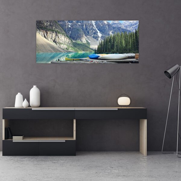 Kép - Moraine Lake (120x50 cm)