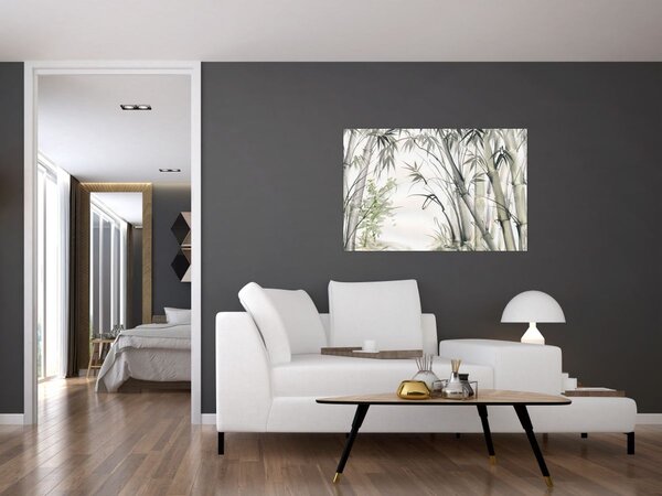 Kép Bambusz, rajz (90x60 cm)