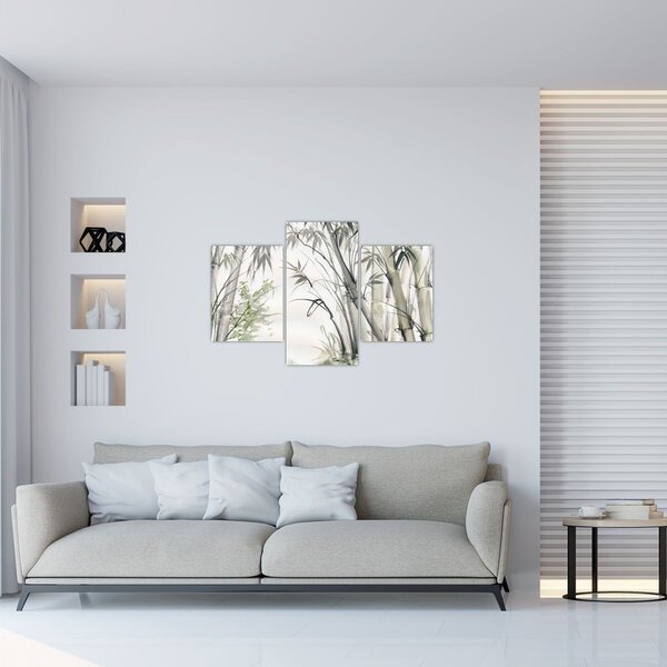 Kép Bambusz, rajz (90x60 cm)