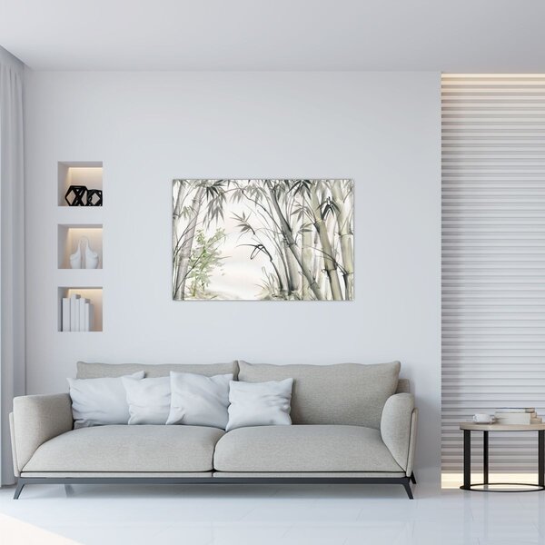 Kép Bambusz, rajz (90x60 cm)