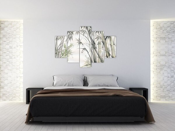 Kép Bambusz, rajz (150x105 cm)