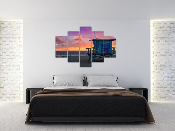 Kép a Santa Monicai strandtól (150x105 cm)