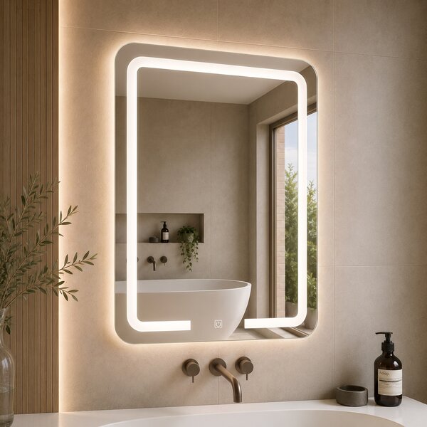 LED Tükör 60x80cm SAB-3436