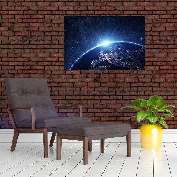 A Föld bolygó képe (90x60 cm)
