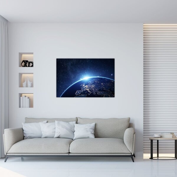A Föld bolygó képe (90x60 cm)