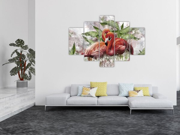 Kép - Flamingók (150x105 cm)