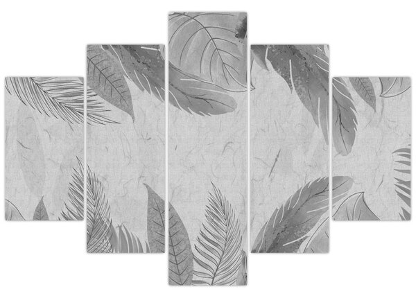 Kép - Levelek (150x105 cm)