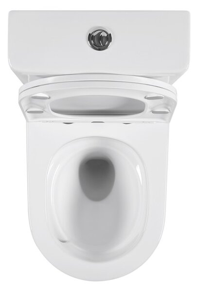 Erga Torre, kombinált WC-csésze 620x385x835 mm, Tornado 2.0 + WC-ülőke, fényes fehér, ERG-V03-TORRE-TO2-WH