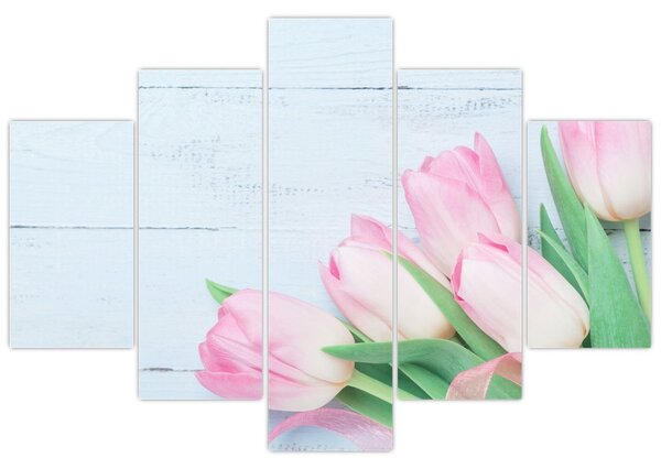Kép - tulipán csokor (150x105 cm)