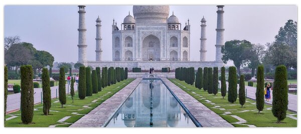 Kép - Taj Mahal napkeltekor (120x50 cm)