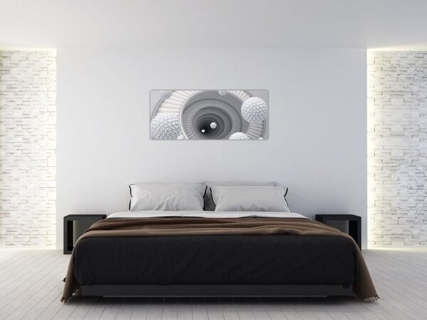 A 3D absztrakció képe (120x50 cm)