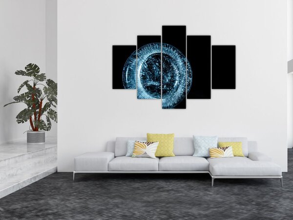 Egy jég csepp képe (150x105 cm)