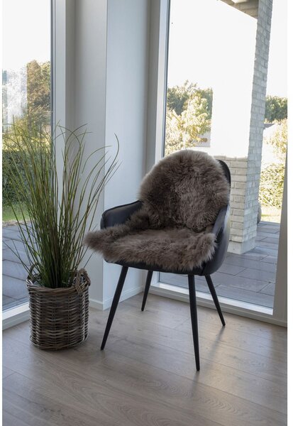Lambskin báránybőr szőnyeg, 50x85 cm, Barna