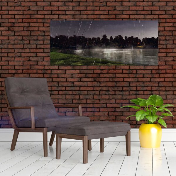 Kép - Esős este (120x50 cm)