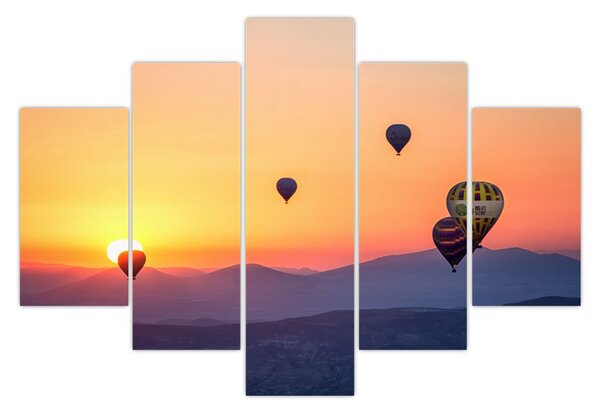 Hőlégballon képe (150x105 cm)