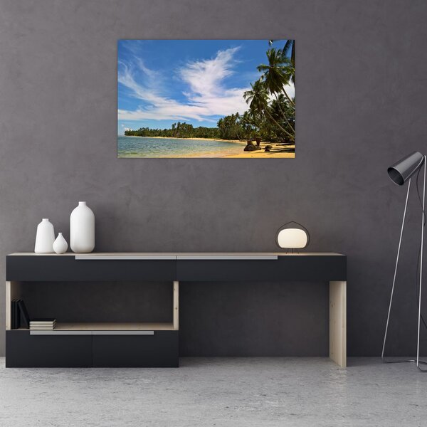 Kép a strandról (90x60 cm)